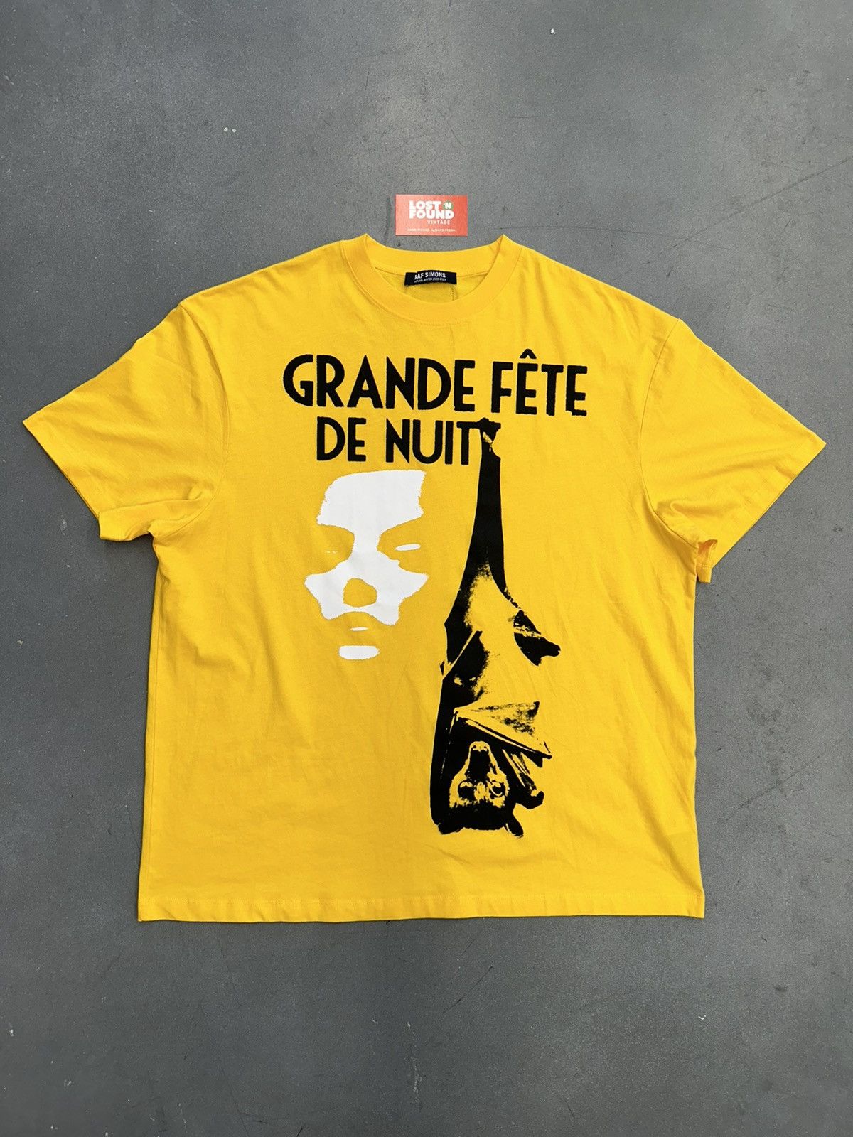 Raf Simons Raf Simons Grand Fete de Nuit Oversized T-Shirt | Grailed