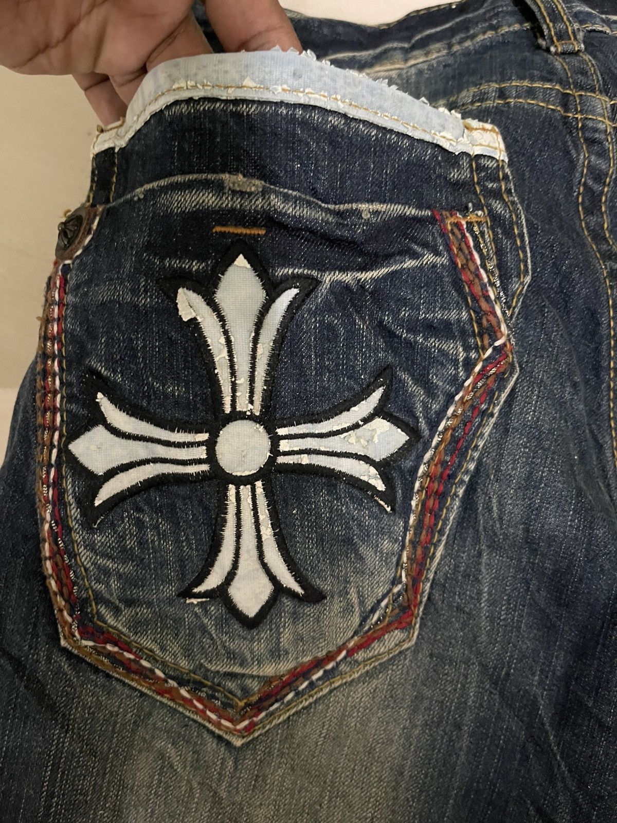 Japanese Brand Be Ambition skull edition Size US 30 / EU 46 - 8 Thumbnail