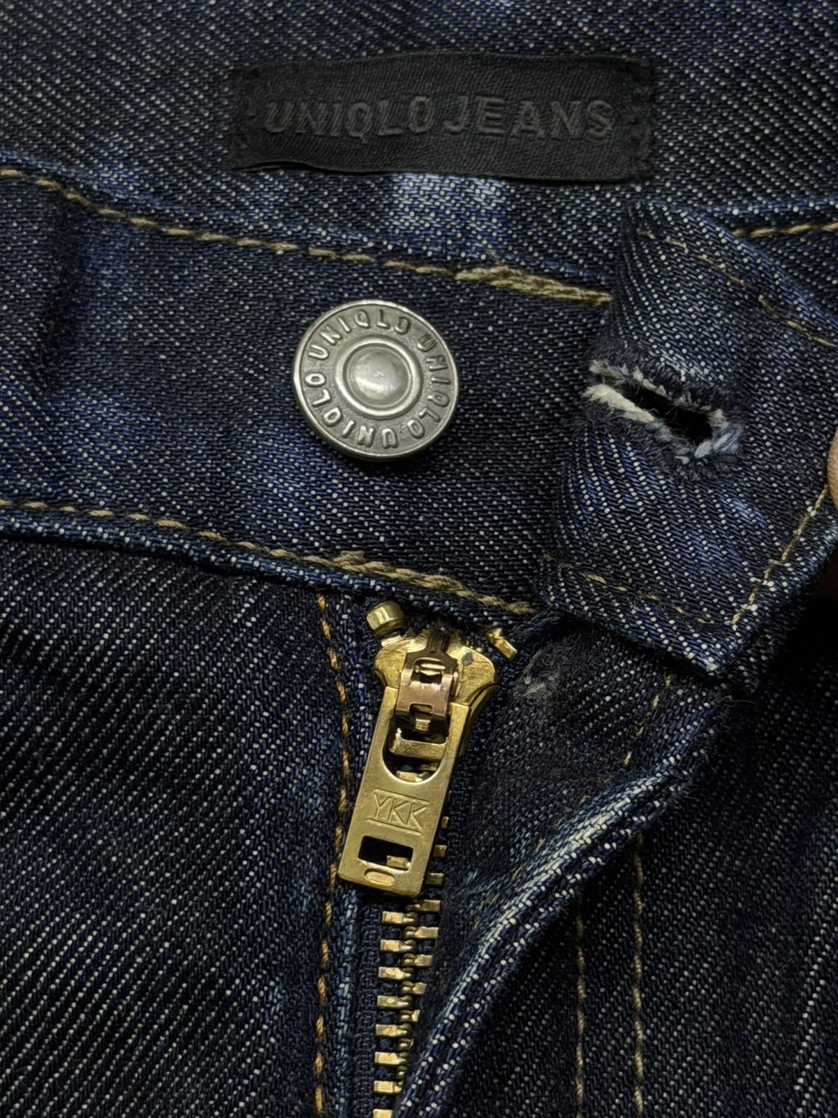 Uniqlo Vintage Uniqlo Jeans Selvedge Denim Japan | Vintage Fade W30 Size US 30 / EU 46 - 11 Thumbnail