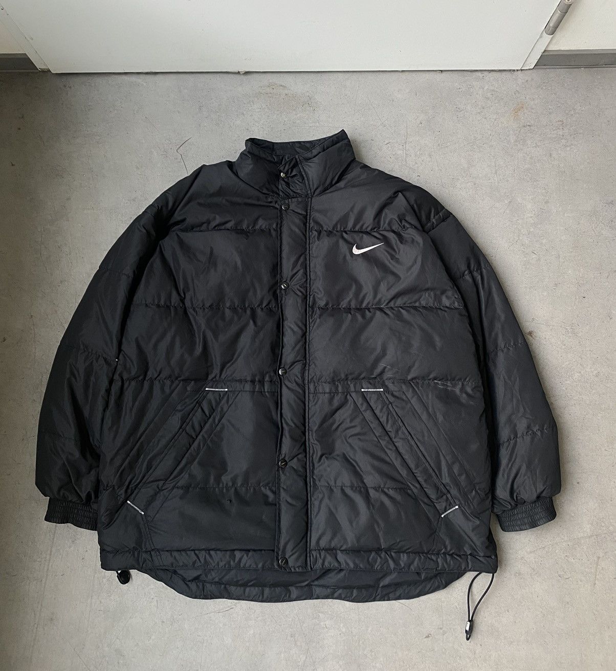 Nike Nike vintage puffer jacket retro gorpcore 90s bib swoosh Size US XL / EU 56 / 4 - 2 Thumbnail