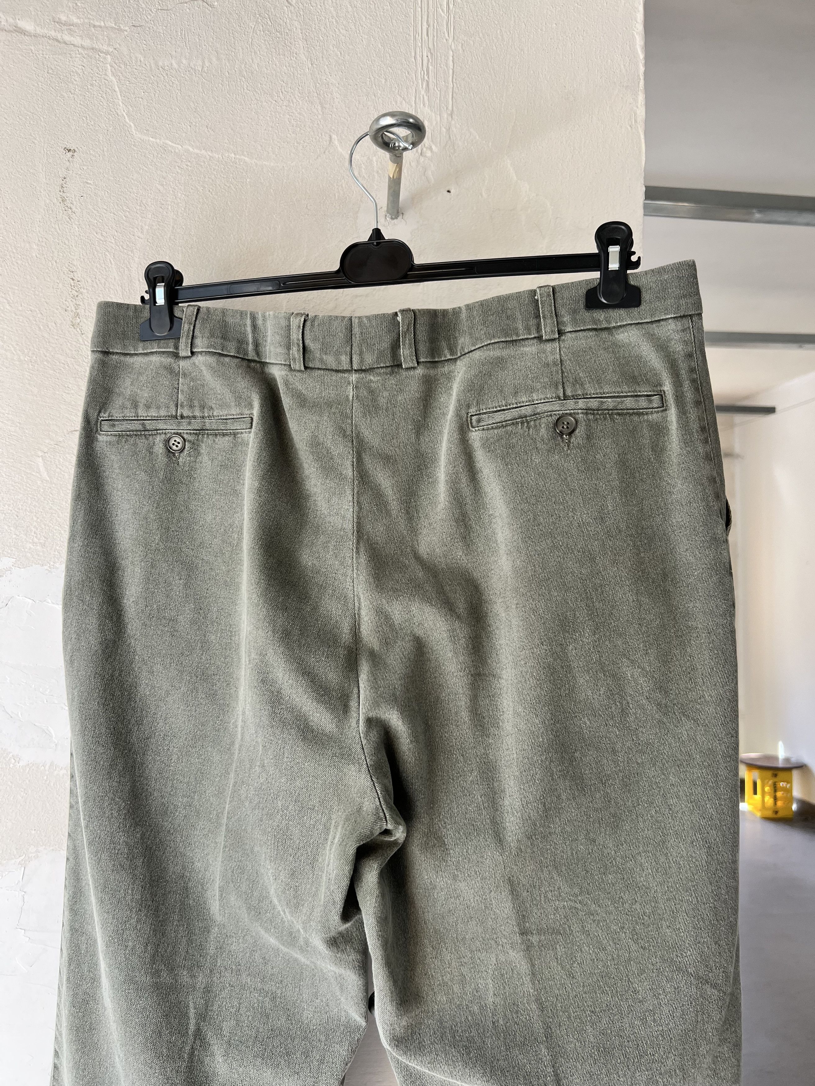 Other 1980s Baggie Vintage Canvas Cozy Pants ww2 Size US 34 / EU 50 - 5 Thumbnail