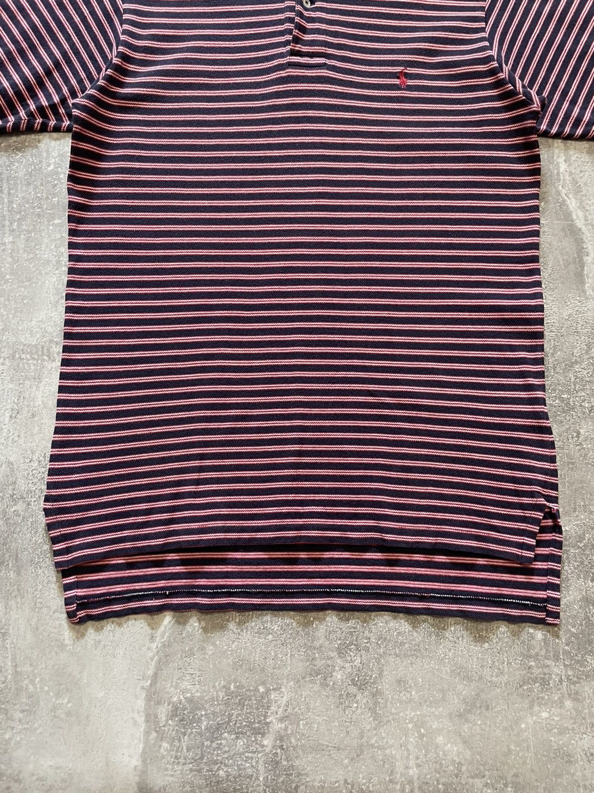 Polo Ralph Lauren Vintage Polo Ralph Lauren Striped Polo Shirt Y2K 90s Size US M / EU 48-50 / 2 - 3 Thumbnail