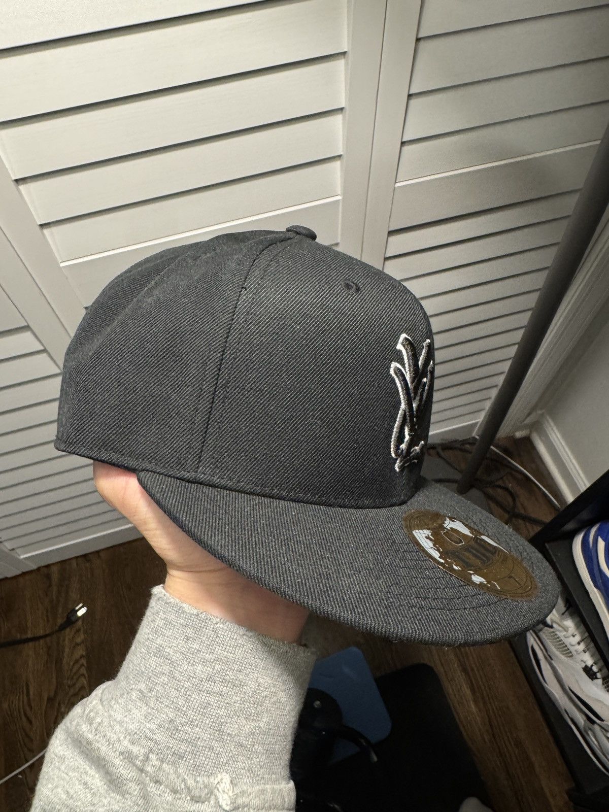 Playboi Carti YVL Fitted Black w/ White Trim Size ONE SIZE - 4 Thumbnail