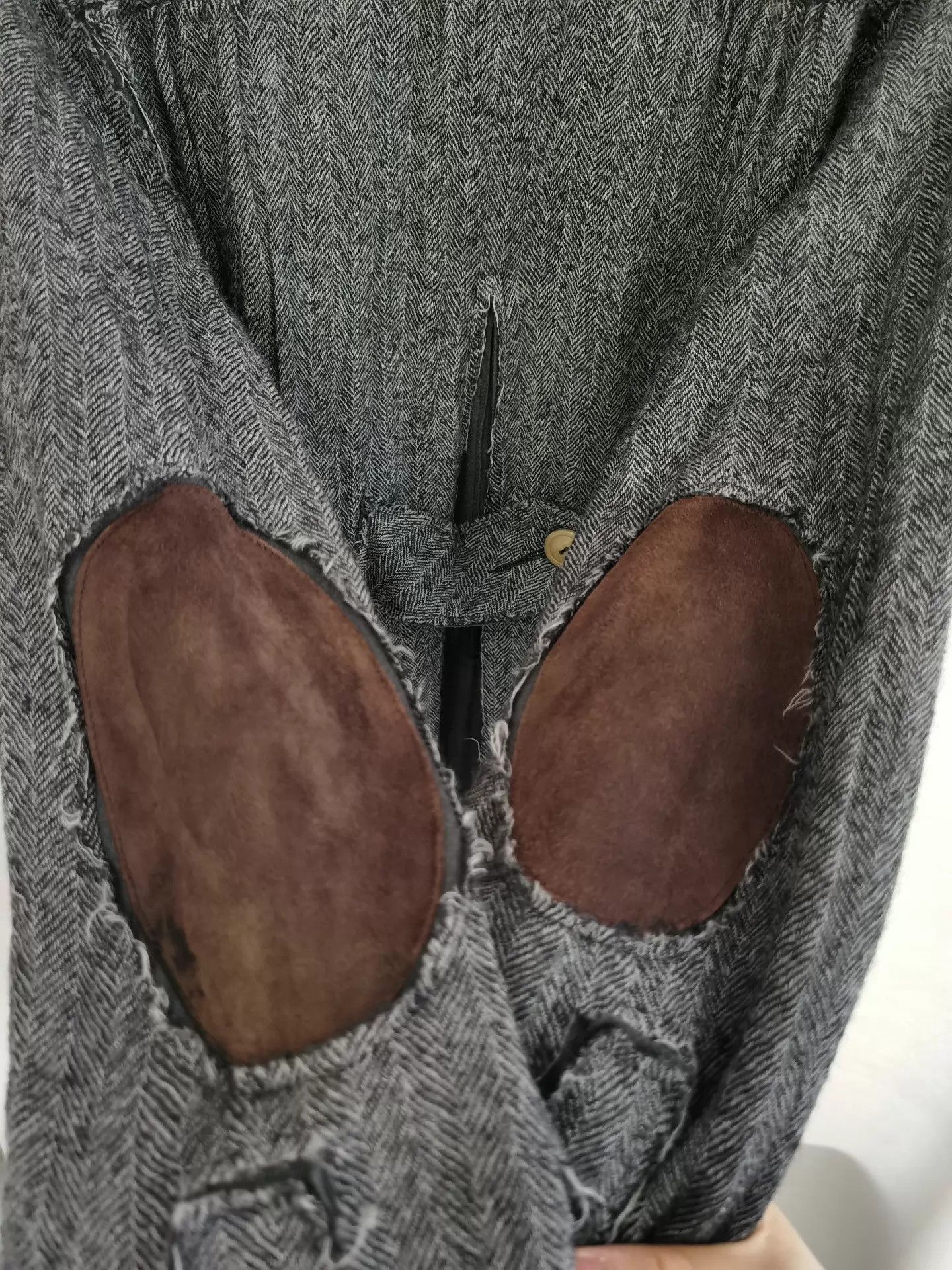 Takahiromiyashita The Soloist. the soloist Miyashita Deconstructed Raw Blazer Size S Size US S / EU 44-46 / 1 - 6 Thumbnail