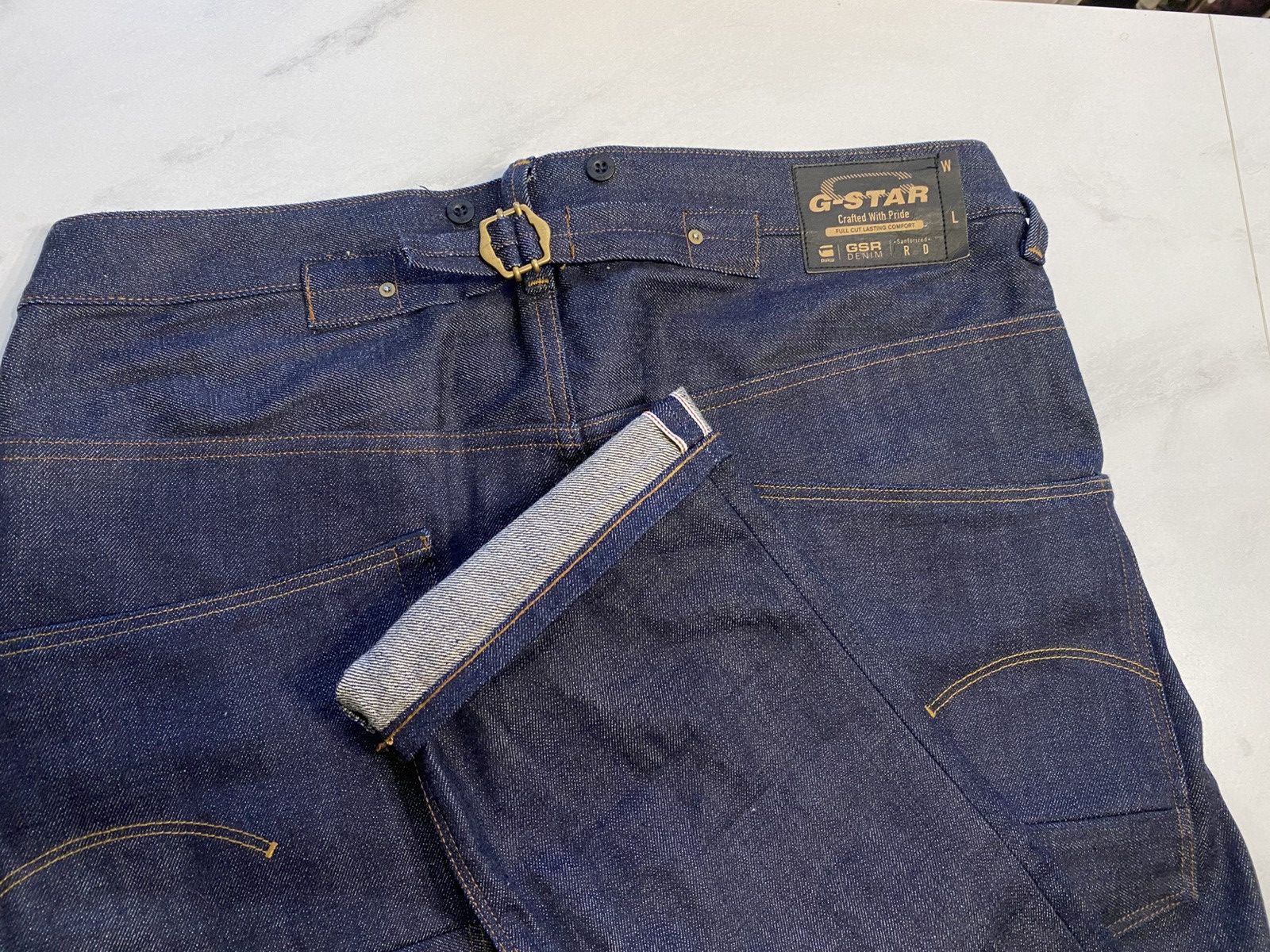G-Star G-Star Raw true denim jeans selvedge 14oz Size US 34 / EU 50 - 1 Thumbnail