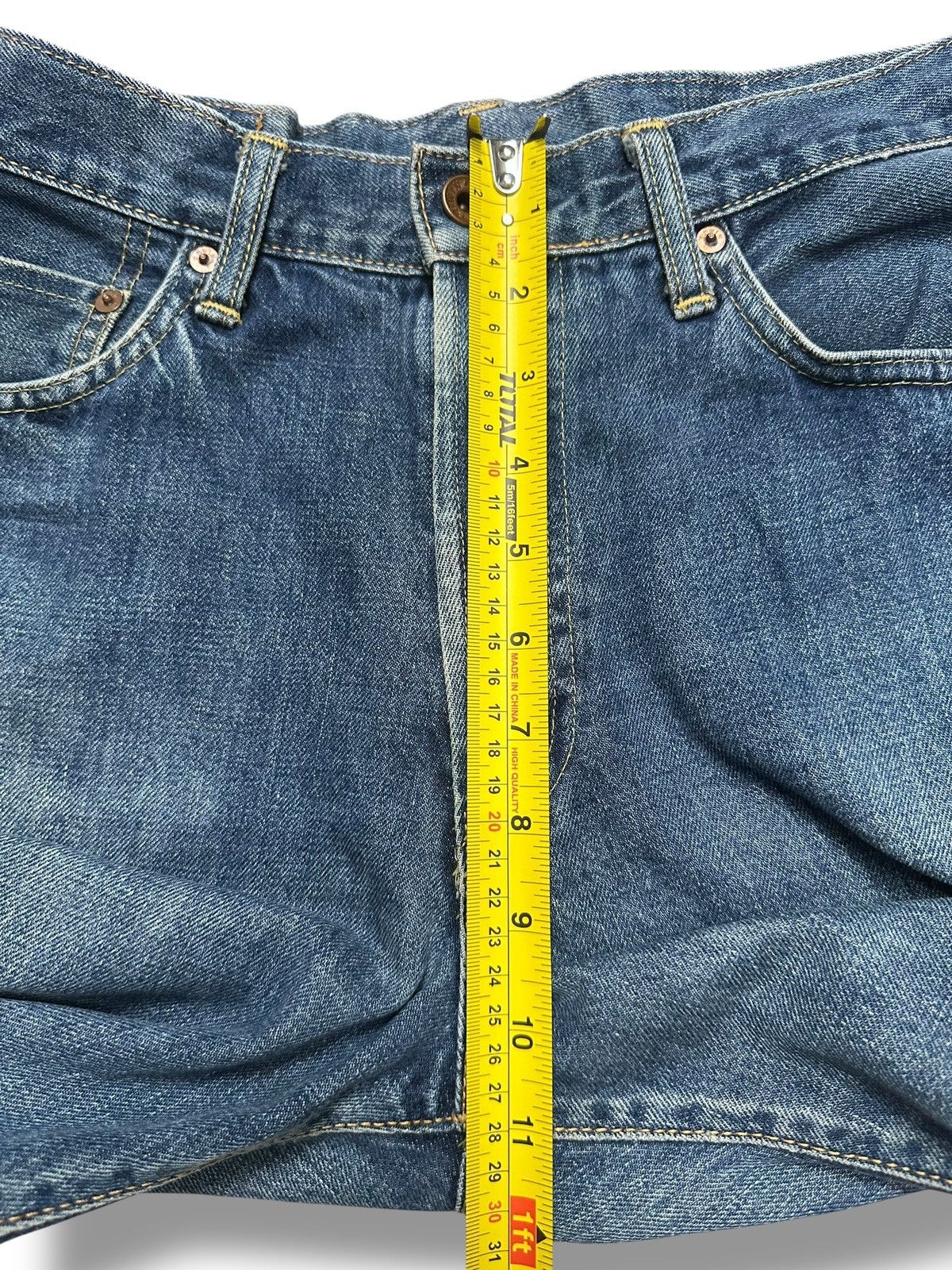 Edwin Vintage Edwin 505 XX Selvedge Japan Denim Distressed Jeans Size US 30 / EU 46 - 22 Thumbnail
