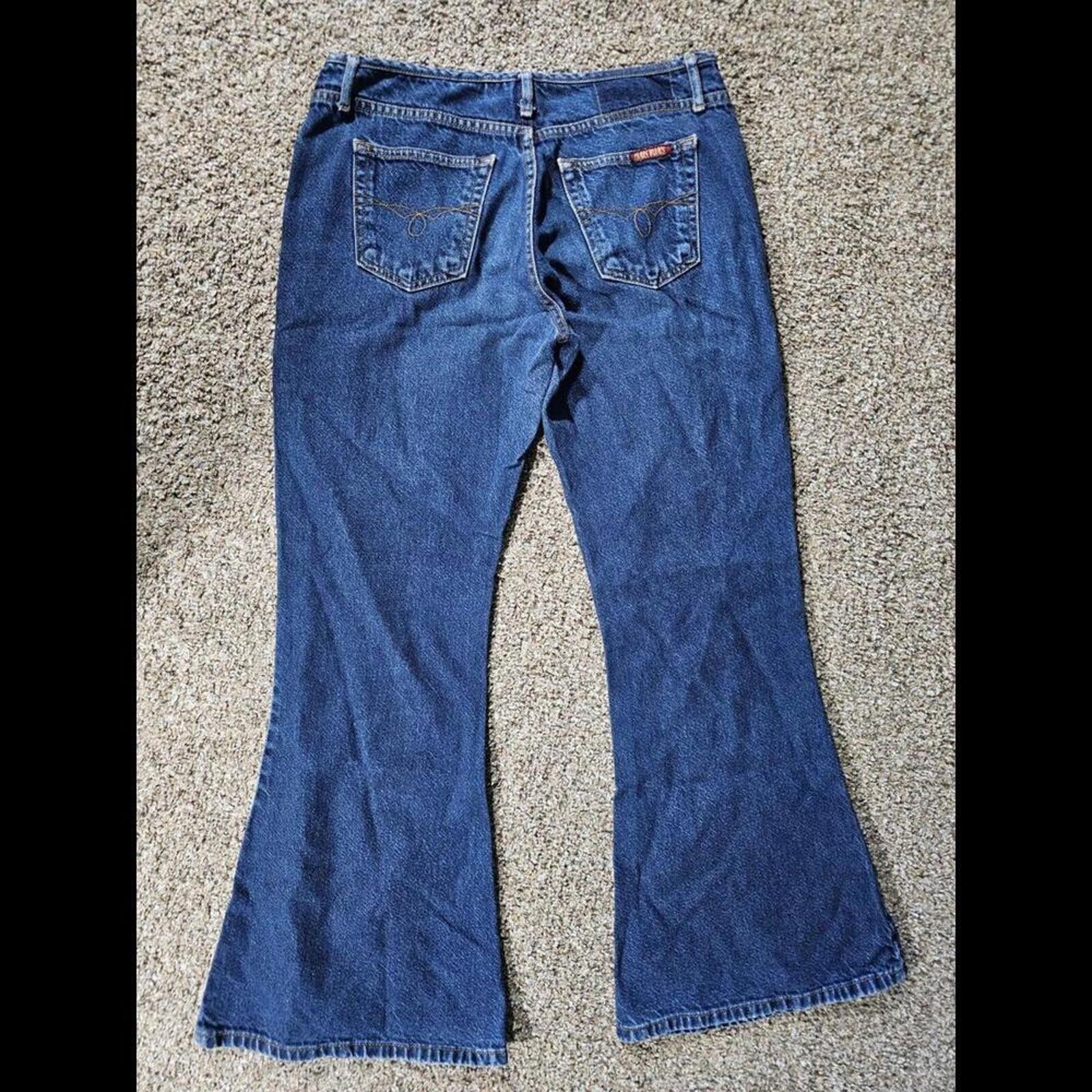 Other Paris Blues Women's Jeans Flare/Bell Bottoms APPROX 30x30 Size 30" / US 8 / IT 44 - 7 Thumbnail