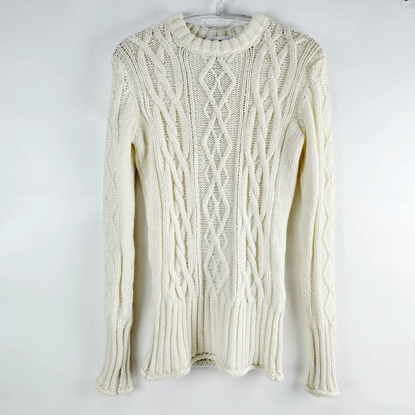 Thom Browne thom browne women's fitted cable knit sweater Size US S / EU 44-46 / 1 - 1 Thumbnail