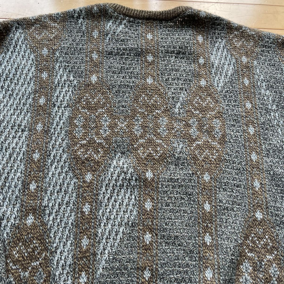 Vintage Brown Vintage knit sweater Size US L / EU 52-54 / 3 - 5 Thumbnail