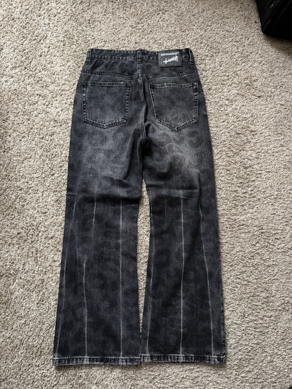 Other @Serotonin07_ Leopard Denim Size US 32 / EU 48 - 2 Thumbnail