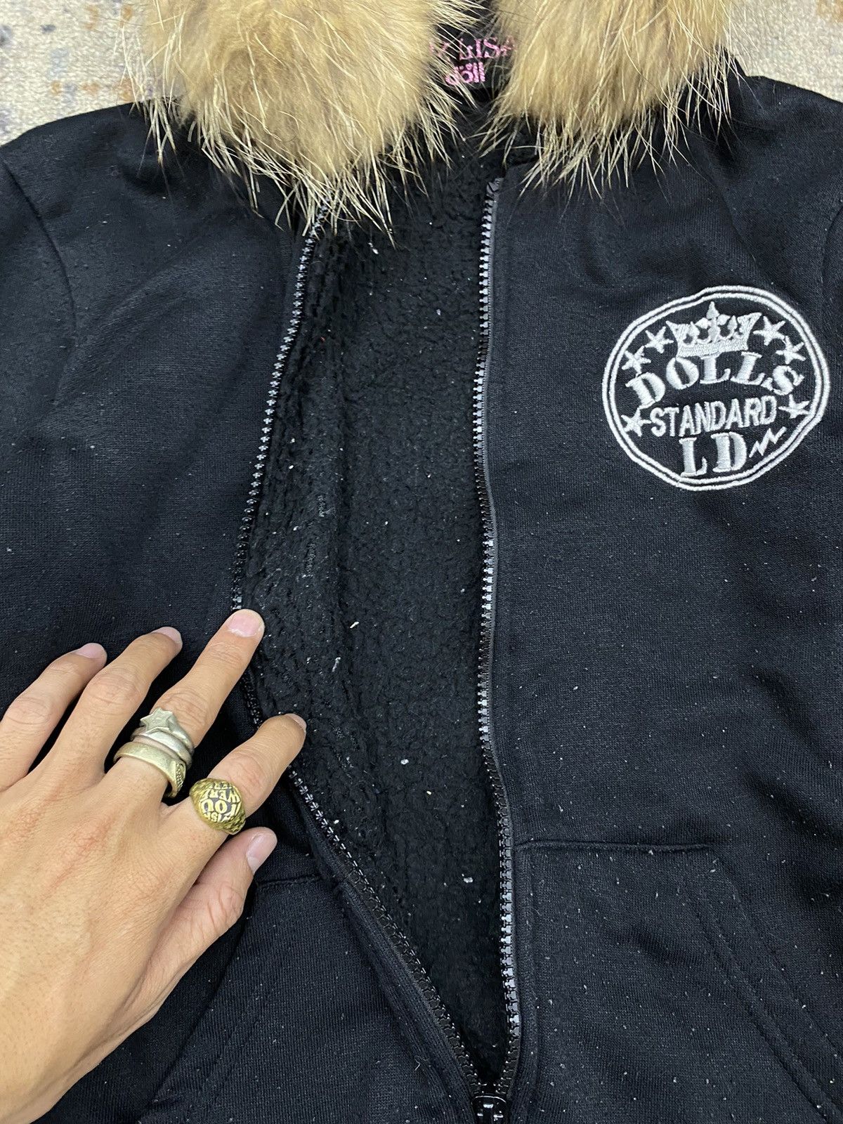 Hysteric Glamour × If Six Was Nine × Japanese Brand lizlisadoll fauxfur hoodie ifsixwasnine style Size US S / EU 44-46 / 1 - 4 Thumbnail