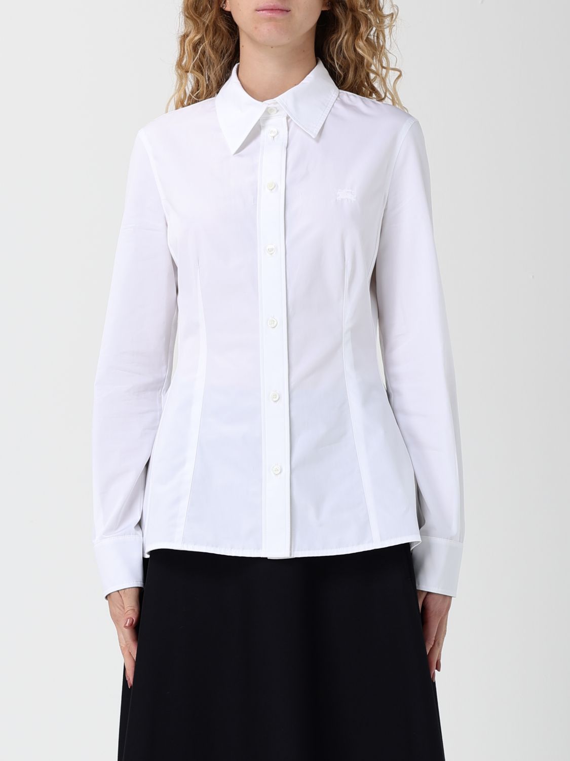 Burberry Burberry Shirt Woman White Size S / US 4 / IT 40 - 1 Thumbnail