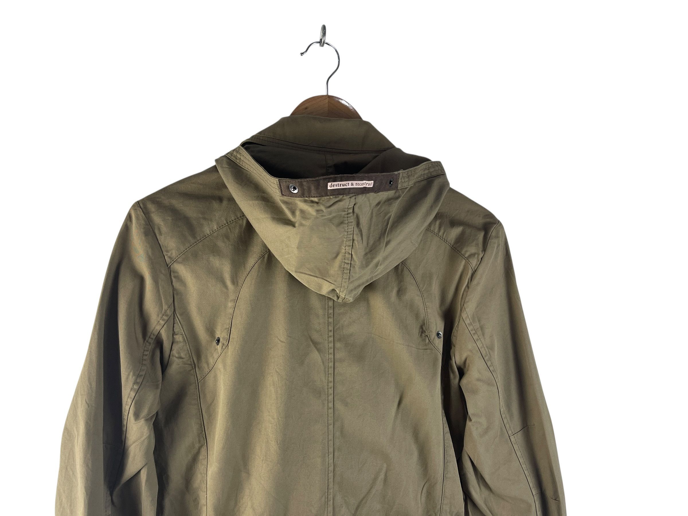 PPFM Vintage PPFM Eastern Rock Hooded Military Utility Jacket Size US S / EU 44-46 / 1 - 9 Thumbnail