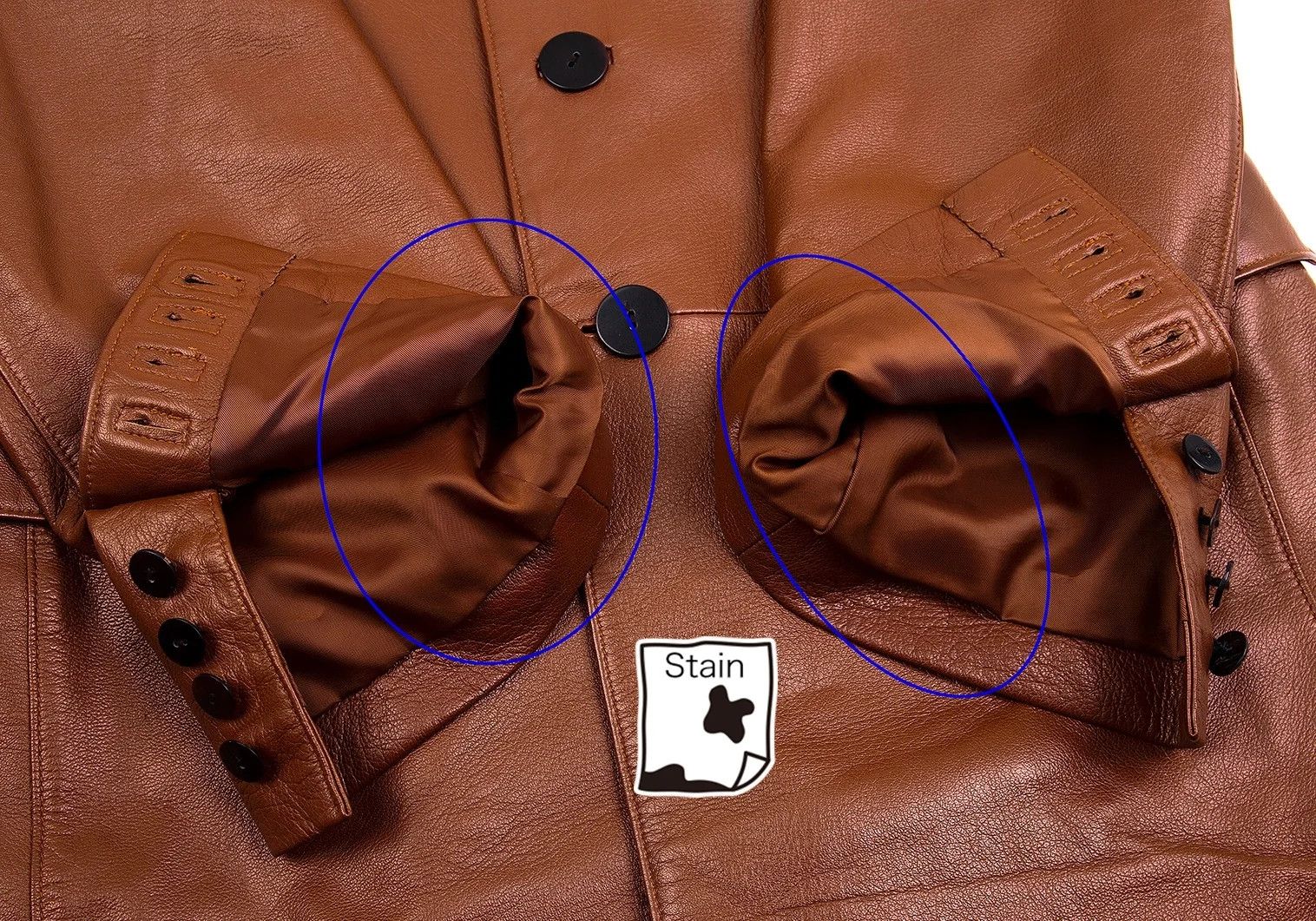 Jean Paul Gaultier Sheep Skin Leather Coat in Brown, Size 48 Size US M / EU 48-50 / 2 - 7 Thumbnail