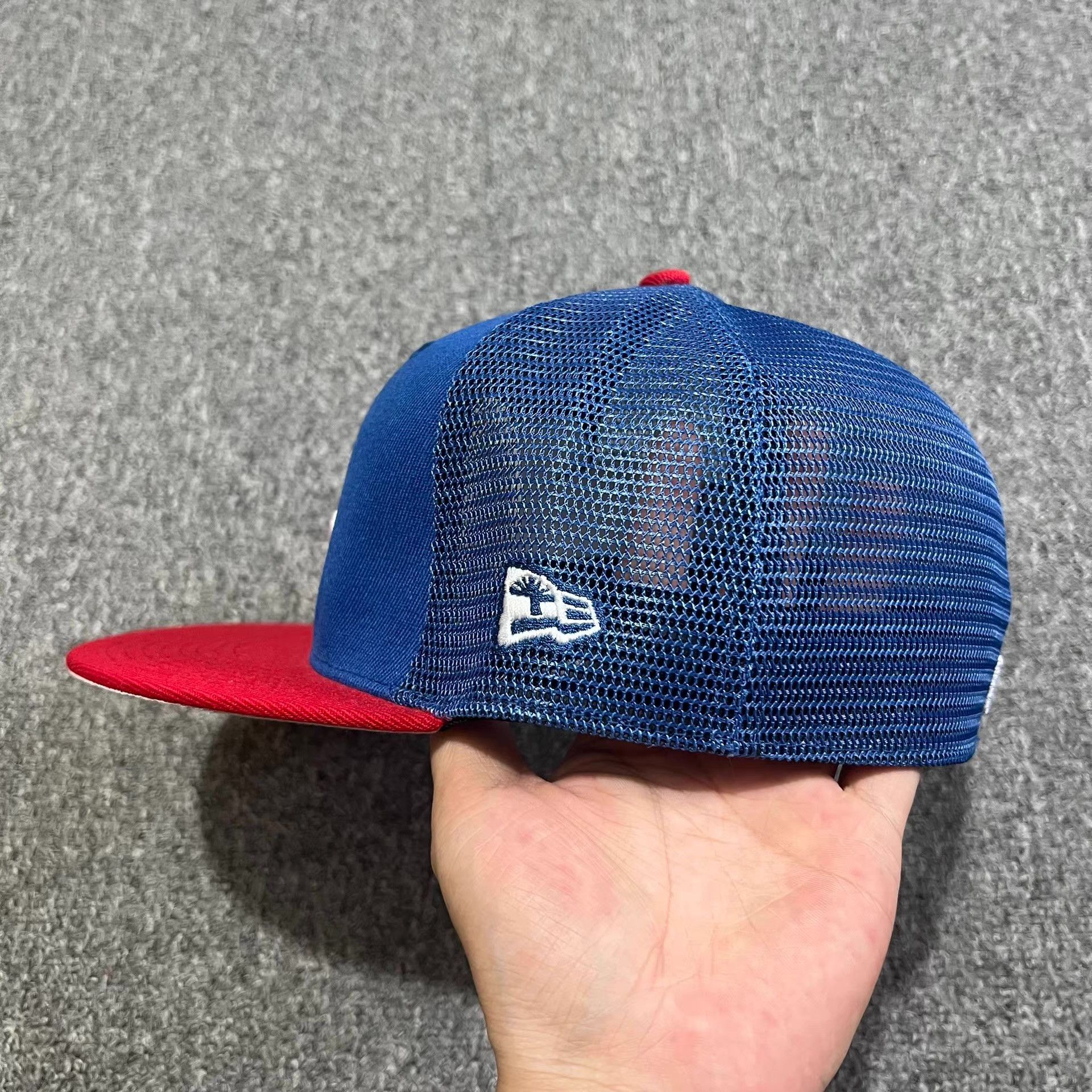 Vertabrae VERTABRAE Fitted Mesh Trucker Baseball Cap & Sun Hat Q7 Size ONE SIZE - 5 Thumbnail