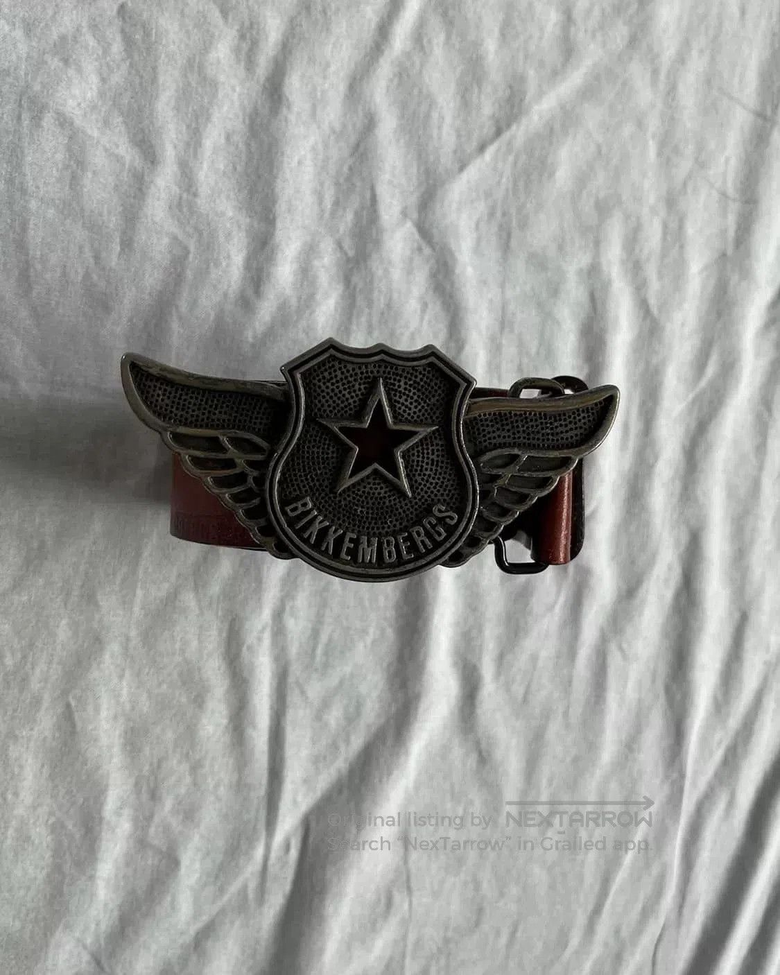 Dirk Bikkembergs Dirk Bikkembergs Odin Vintage Belt. Size ONE SIZE - 2 Thumbnail