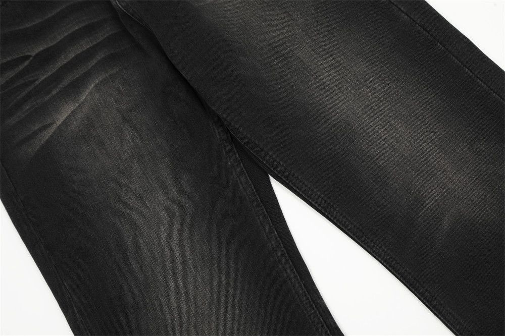 Japanese Brand × Jean Washed simple loose distressed black straight jeans Size US 34 / EU 50 - 7 Thumbnail