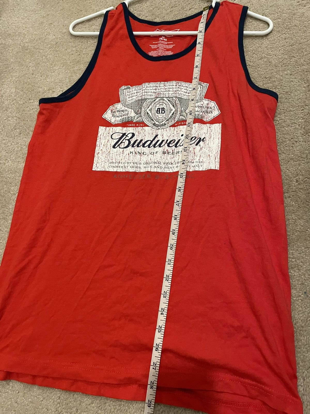 Budweiser Budweiser vintage tank top Size US M / EU 48-50 / 2 - 4 Thumbnail