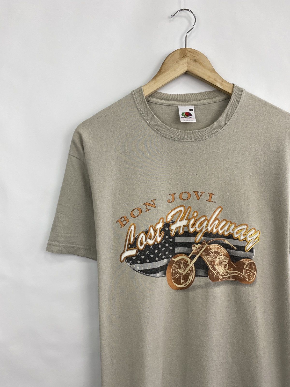 Band Tees × Bon Jovi 🎤Vintage Bon Jovi Lost Highway 2007 t-shirt Size US L / EU 52-54 / 3 - 2 Thumbnail