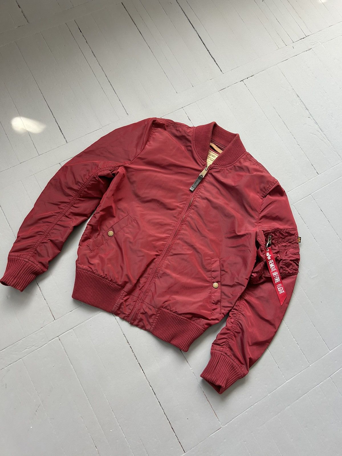 Alpha Industries × Vintage Alpha Industries bomber jacket Size US S / EU 44-46 / 1 - 2 Thumbnail