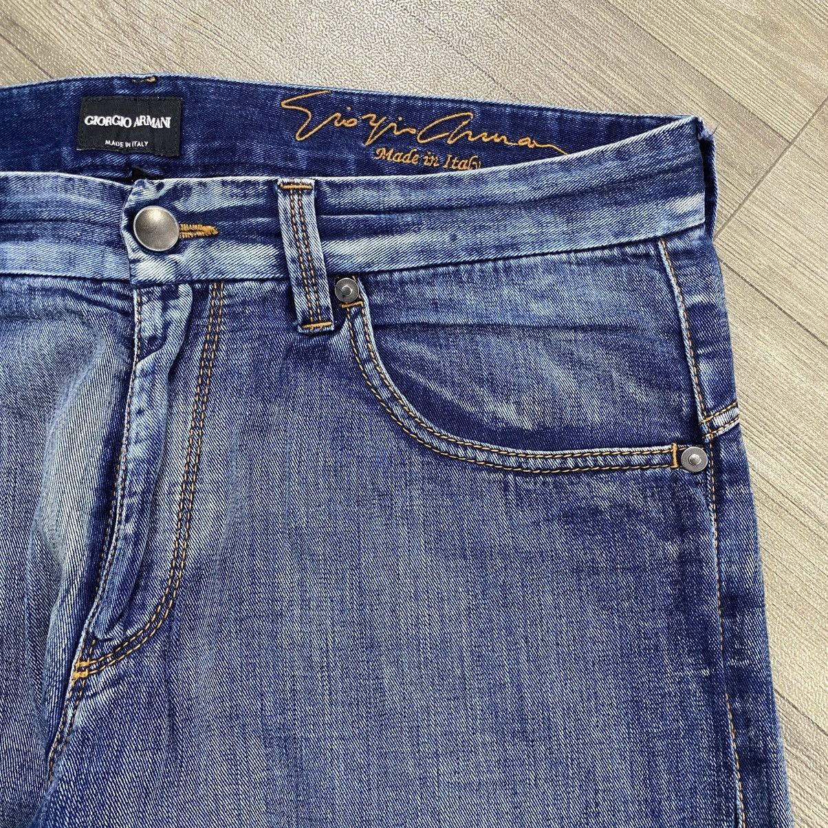 Giorgio Armani Vintage Giorgio Armani Italy Designer Faded Jeans Luxury Size US 32 / EU 48 - 6 Thumbnail