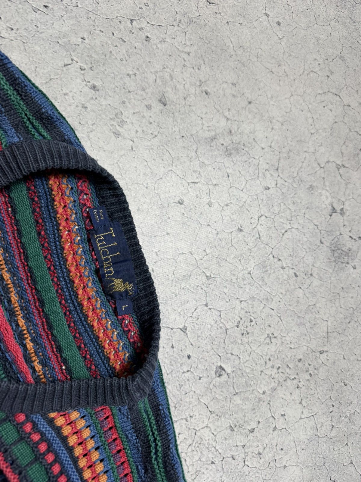 Coogi Vintage Coogi Style 3D Knit Sweater Y2K Rare Size US L / EU 52-54 / 3 - 8 Thumbnail