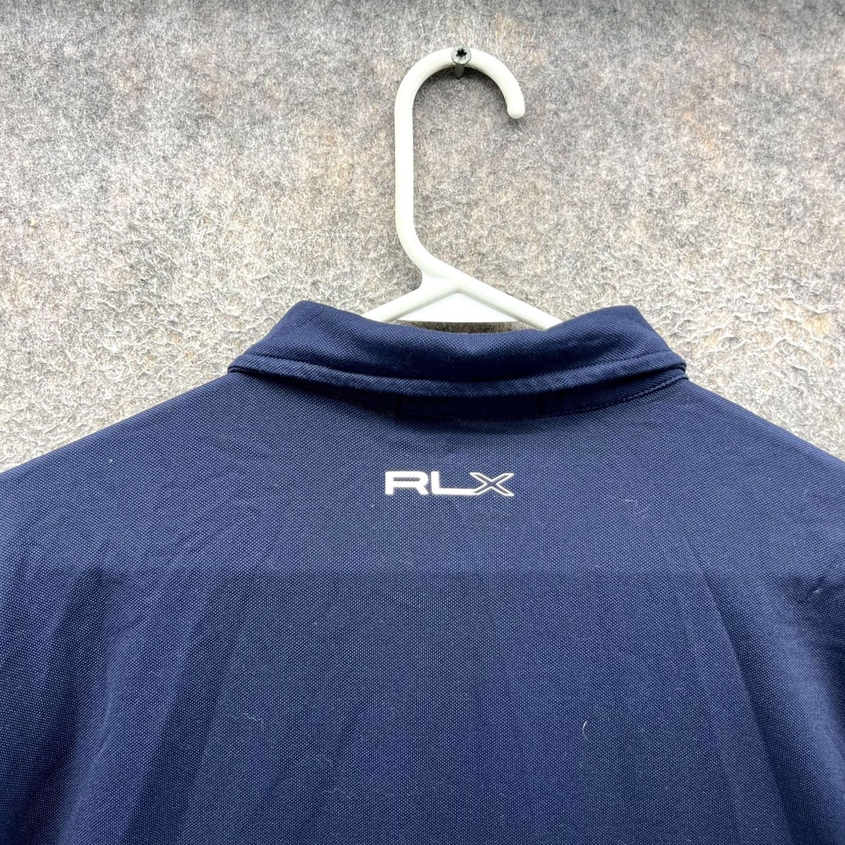 RLX Ralph Lauren RLX Ralph Lauren Polo Shirt Mens XL Blue Solid Golf Performance Stretch Casual Shirt Size US XL / EU 56 / 4 - 7 Thumbnail
