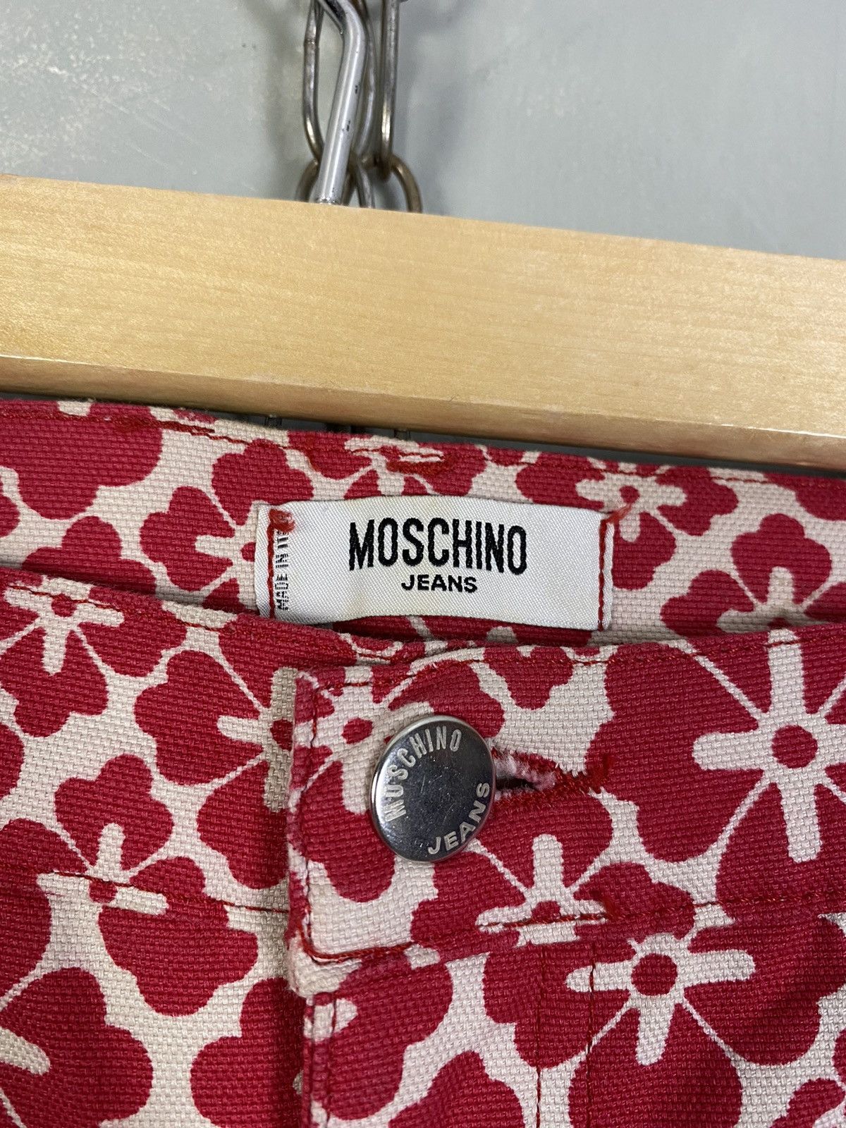 Moschino Moschino Printed Flared Pants Size 26" / US 2 / IT 38 - 9 Thumbnail