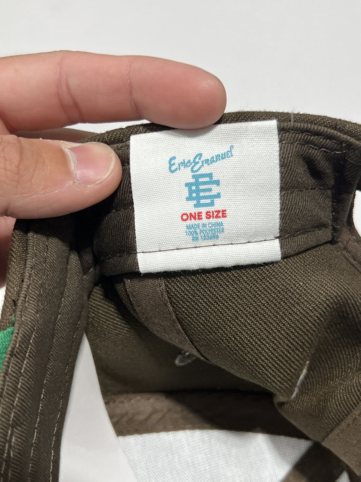Eric Emanuel Eric Emanuel #13 Brown Cap Size ONE SIZE - 3 Thumbnail