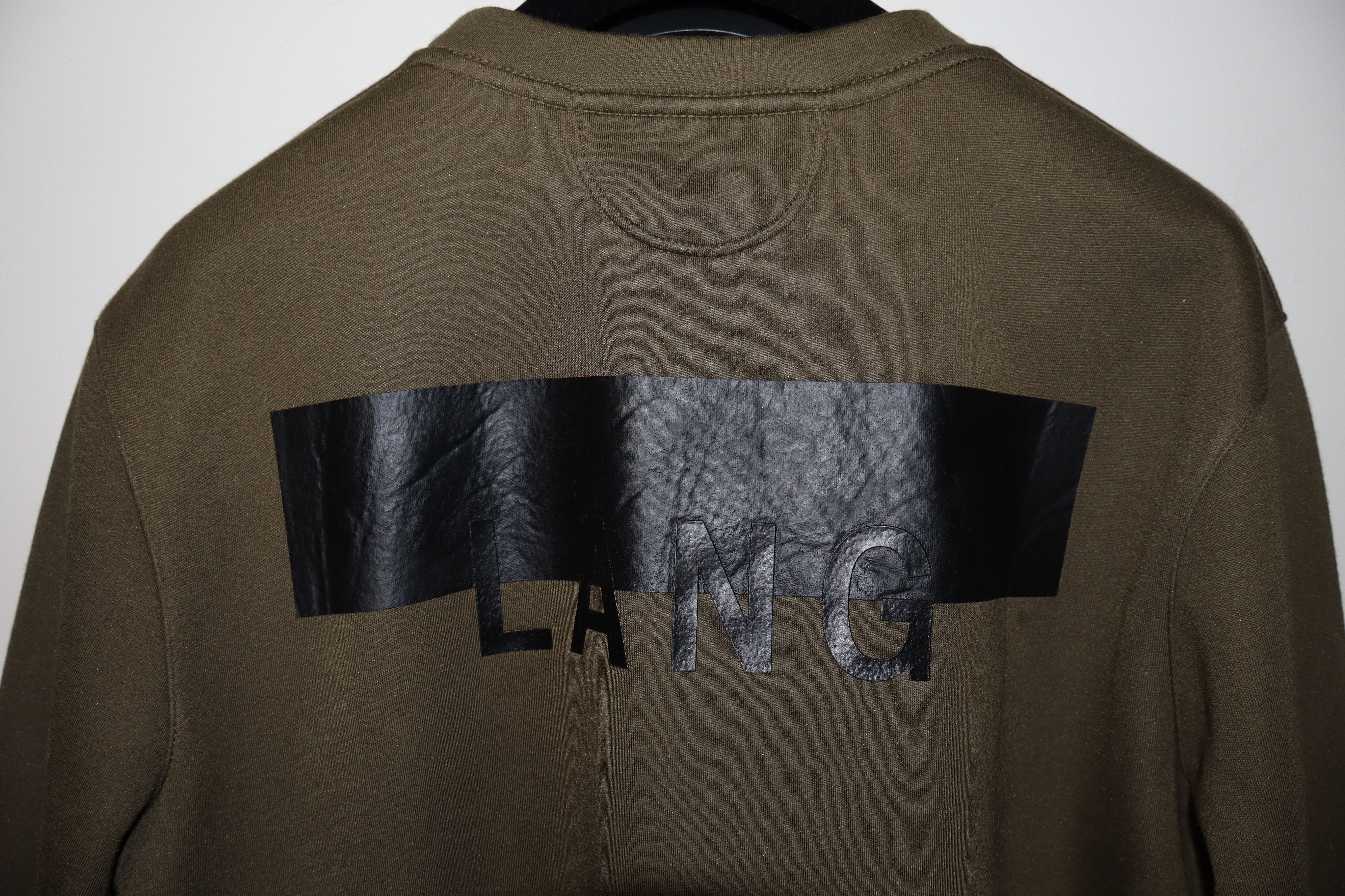 Helmut Lang Oversized neoprene sweatshirt Size US XS / EU 42 / 0 - 7 Thumbnail