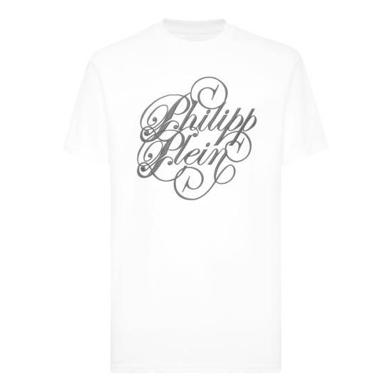 Philipp Plein PHILIPP PLEIN Men T-Shirts MTK8223 PJY002N 01 WHITE Size US XL / EU 56 / 4 - 1 Thumbnail