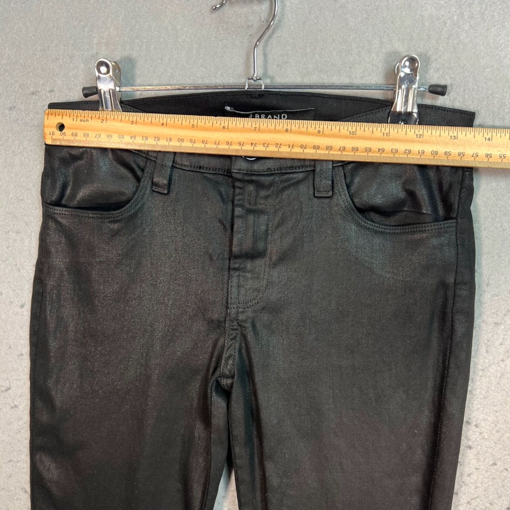 J Brand J Brand Women's Super Skinny Black Jeans Size 26 Cotton Blend Denim Size 26" / US 2 / IT 38 - 5 Thumbnail