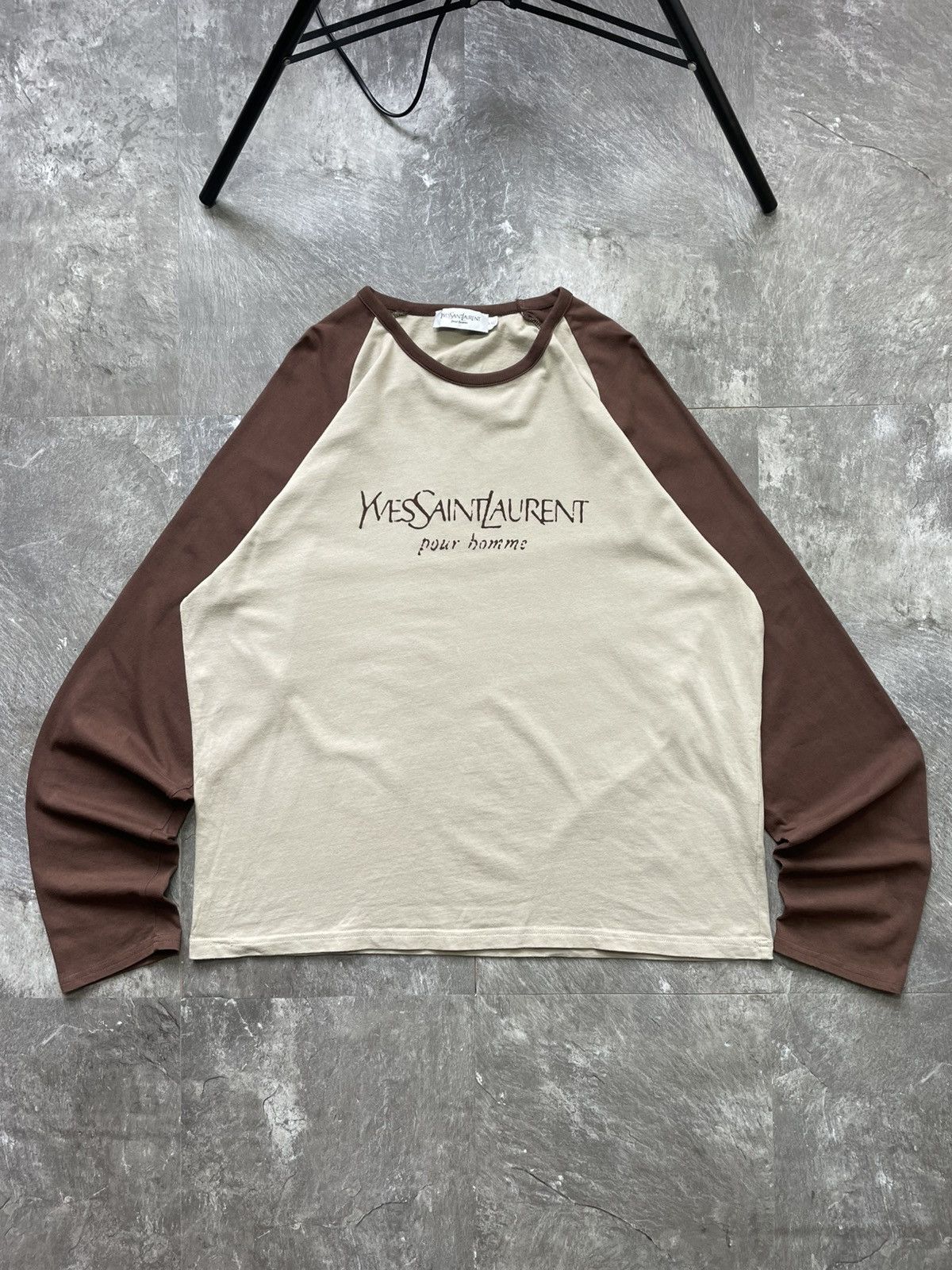 サンローラン Saint Laurent Long Sleeves T-Shirt Men's Saint Laurent Long-sleeve t-shirts | Lyst