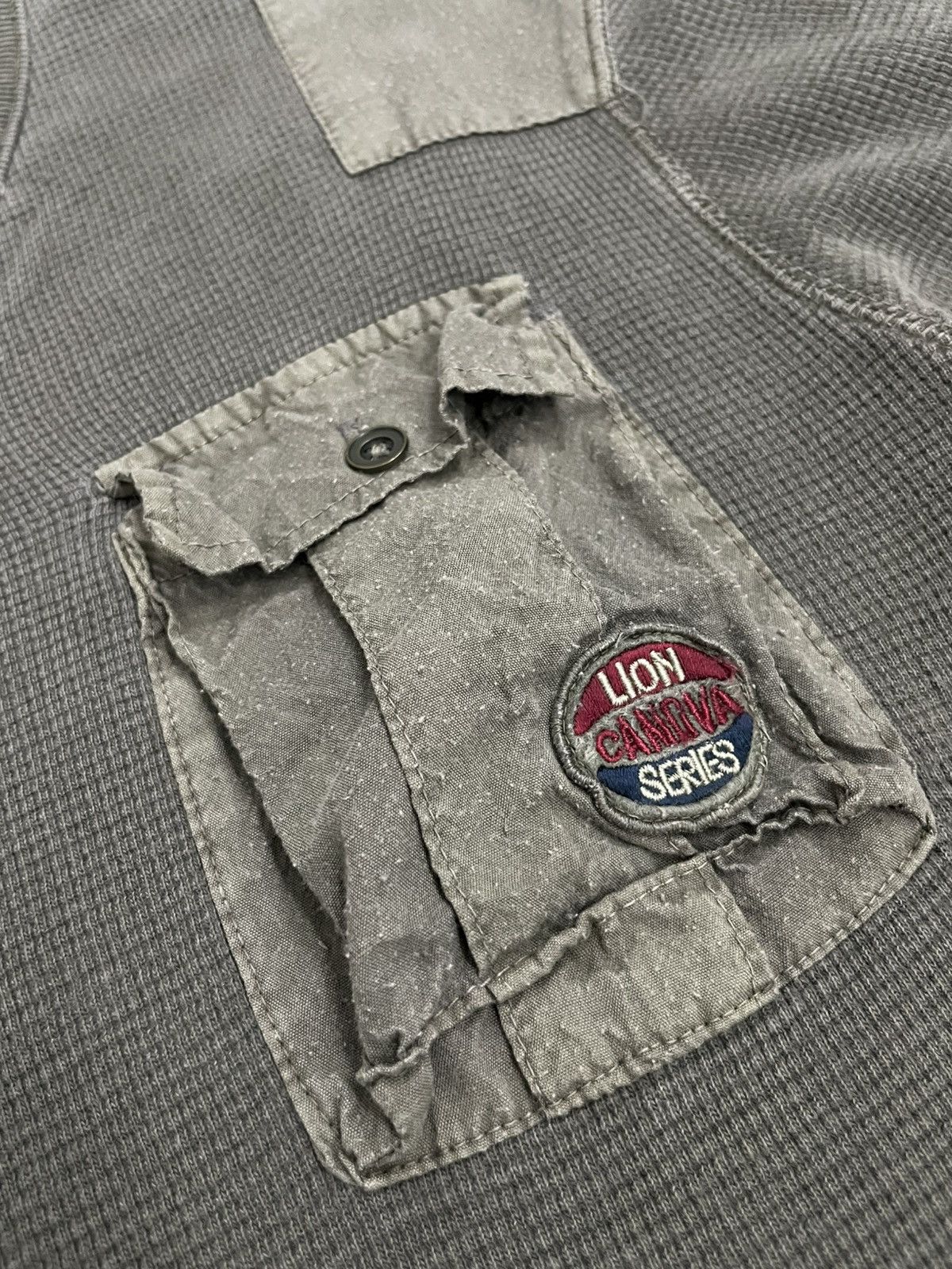 Vintage Stimulus Army Patch Pocket Vintage Style Y2K Size US L / EU 52-54 / 3 - 4 Thumbnail