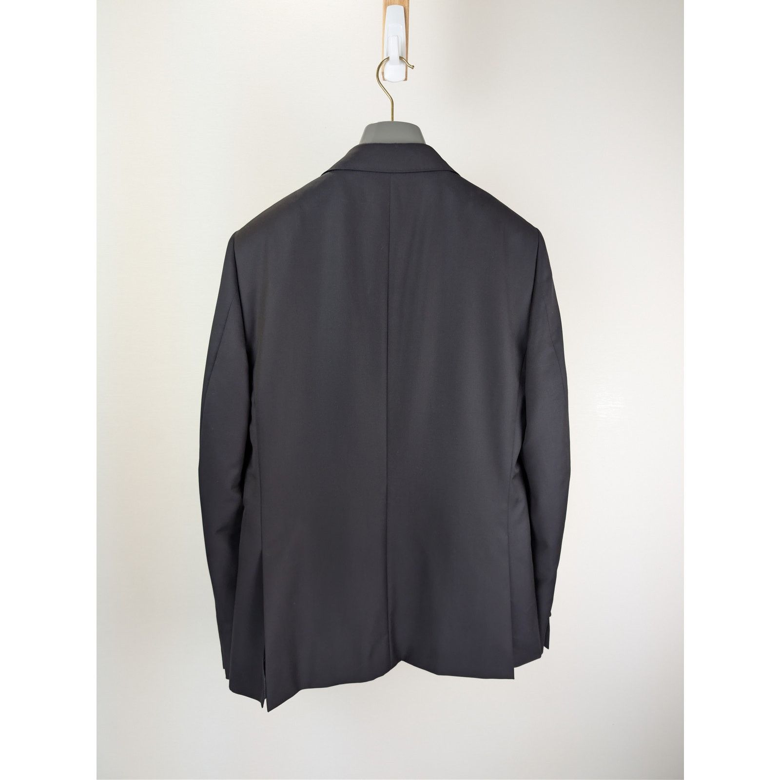 Ermenegildo Zegna o1rshd1 Mens Suit - Blazer and Casual Pants in Black Size US M / EU 48-50 / 2 - 10 Thumbnail
