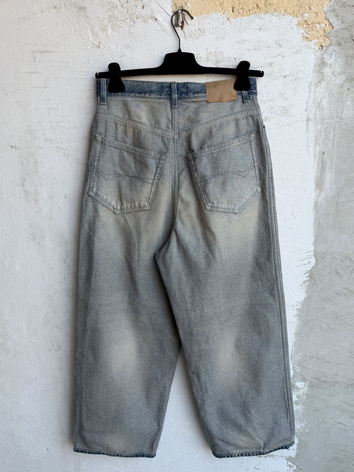 Balenciaga [S] 1590$ Spring24 Inside out blue baggy jeans Size US 30 / EU 46 - 6 Thumbnail