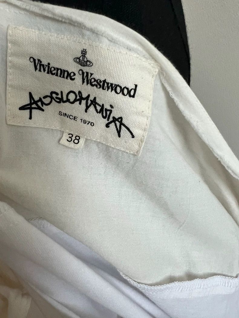 Vivienne Westwood Vivienne Westwood White mid-sleeve with pendant design Size M / US 6-8 / IT 42-44 - 6 Thumbnail