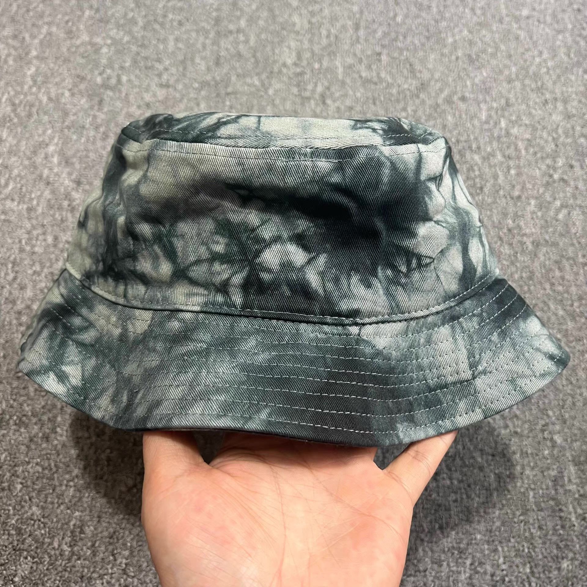 Cross Colours Cross Colours Embroidered Washed Tie-Dye Bucket Hat Q7 Size ONE SIZE - 5 Thumbnail