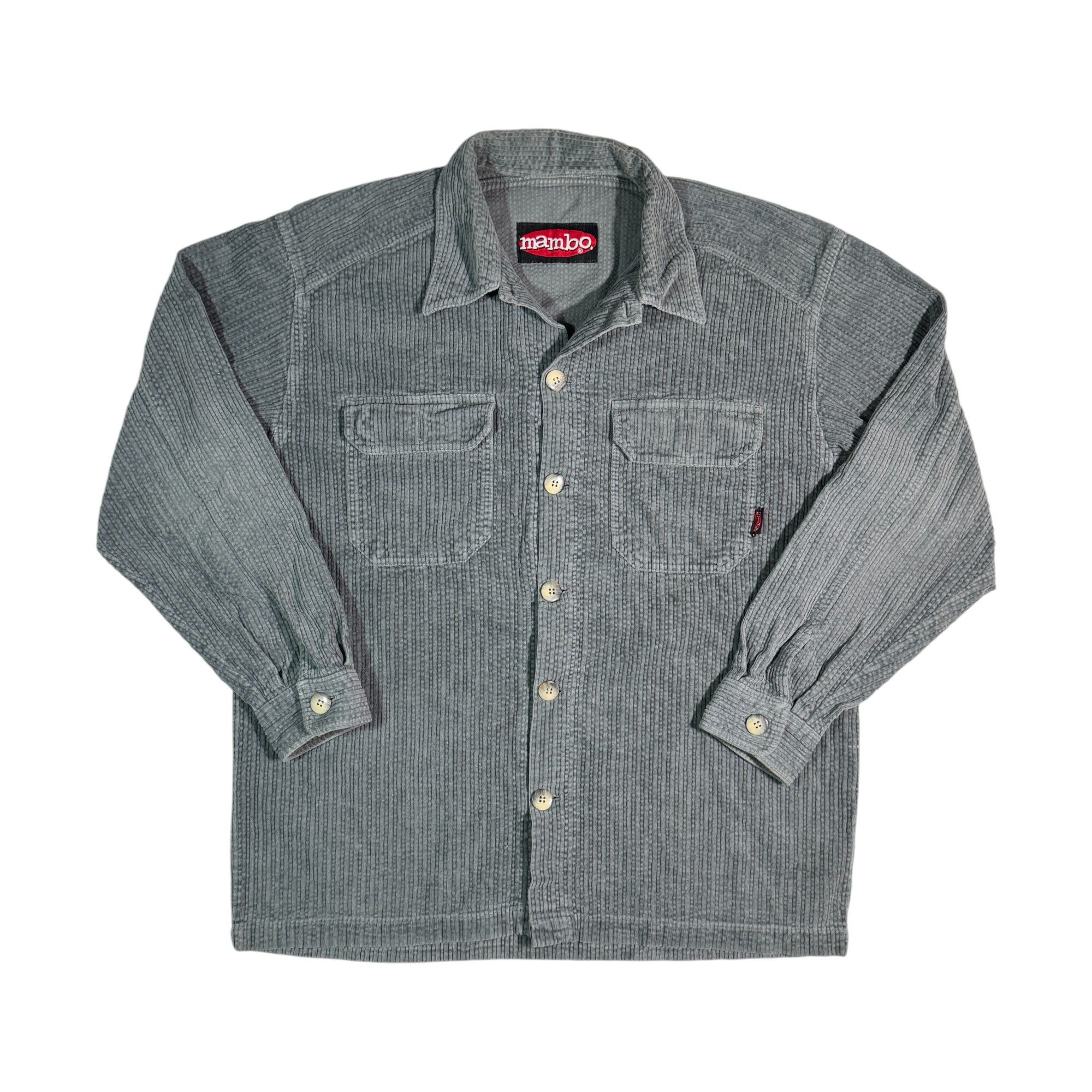 Mambo Vintage Mambo Corduroy Button Up Shirt Size US L / EU 52-54 / 3 - 1 Thumbnail