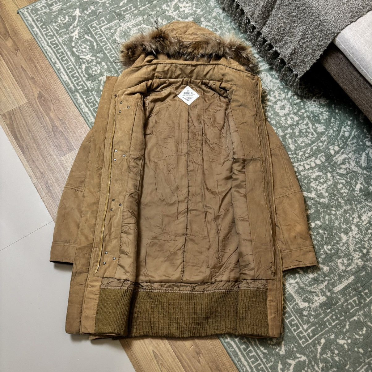 If Six Was Nine × Le Grande Bleu (L.G.B.) SLY military Fur jacket bondage style Size US M / EU 48-50 / 2 - 7 Thumbnail
