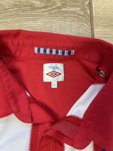 Umbro Rangers 10/11 Away Shirt Tennent's Poppy Lest We Forget Size US L / EU 52-54 / 3 - 6 Thumbnail