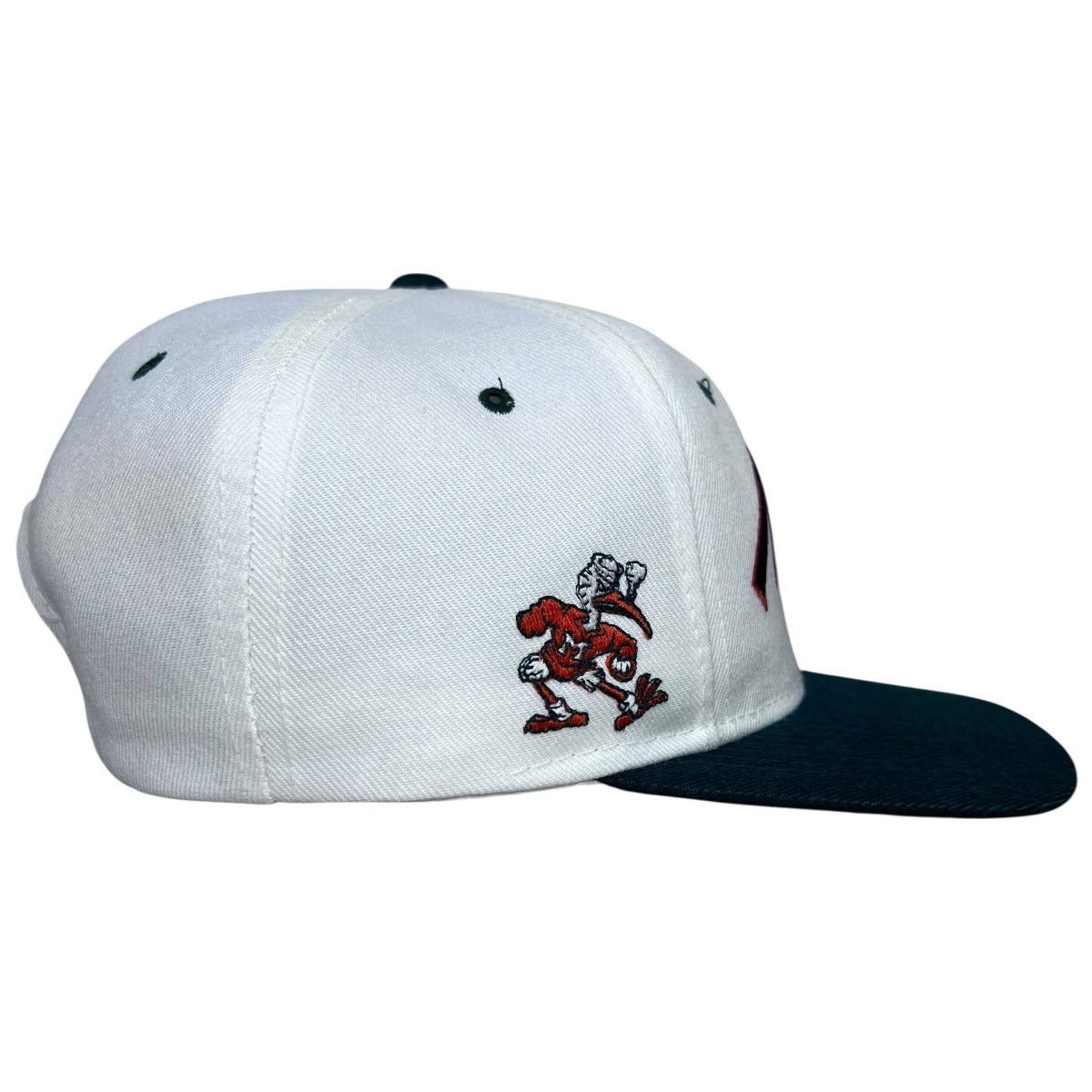 Sports Specialties 90s NCAA Miami Hurricanes Script Sports Specialties Snapback Size ONE SIZE - 2 Thumbnail