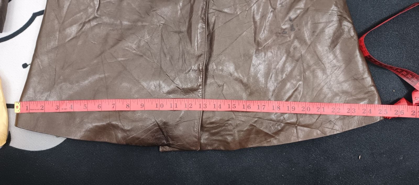 Jil Sander JIL SANDER LETHER DOUBLE-BREASTED COAT - Brown - IT 34 Size XXS / US 00 / IT 34 - 13 Thumbnail