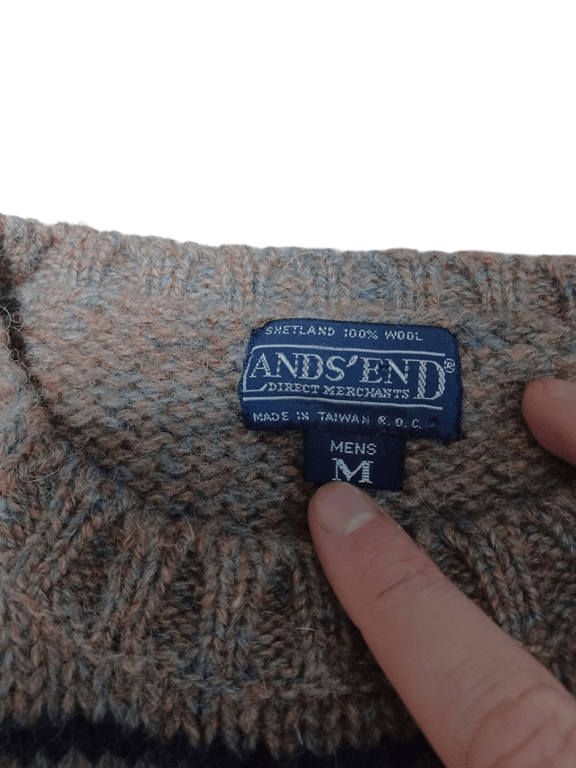 Other VINTAGE 90S 100% LAMNSWOOL MADE IN TAIWAN SWEATER Size US M / EU 48-50 / 2 - 4 Thumbnail