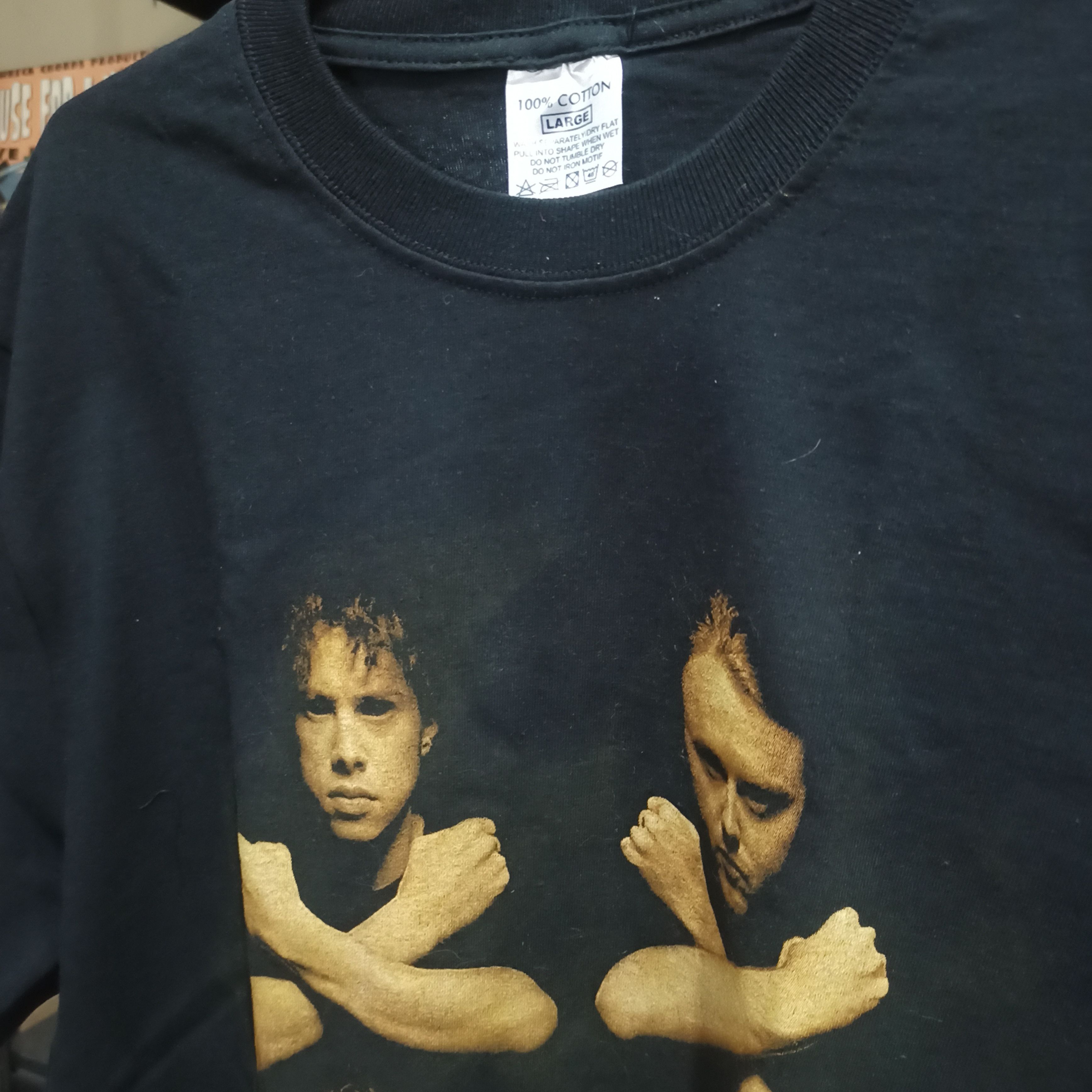 Vintage Metallica Birth School Vtg t shirt Size US L / EU 52-54 / 3 - 2 Thumbnail