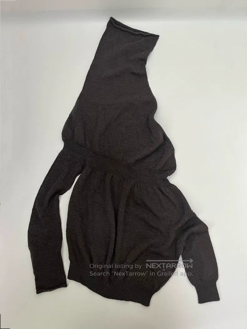 Yohji Yamamoto Yohji Yamamoto Shaped jacket knitted sweater Size US M / EU 48-50 / 2 - 4 Thumbnail