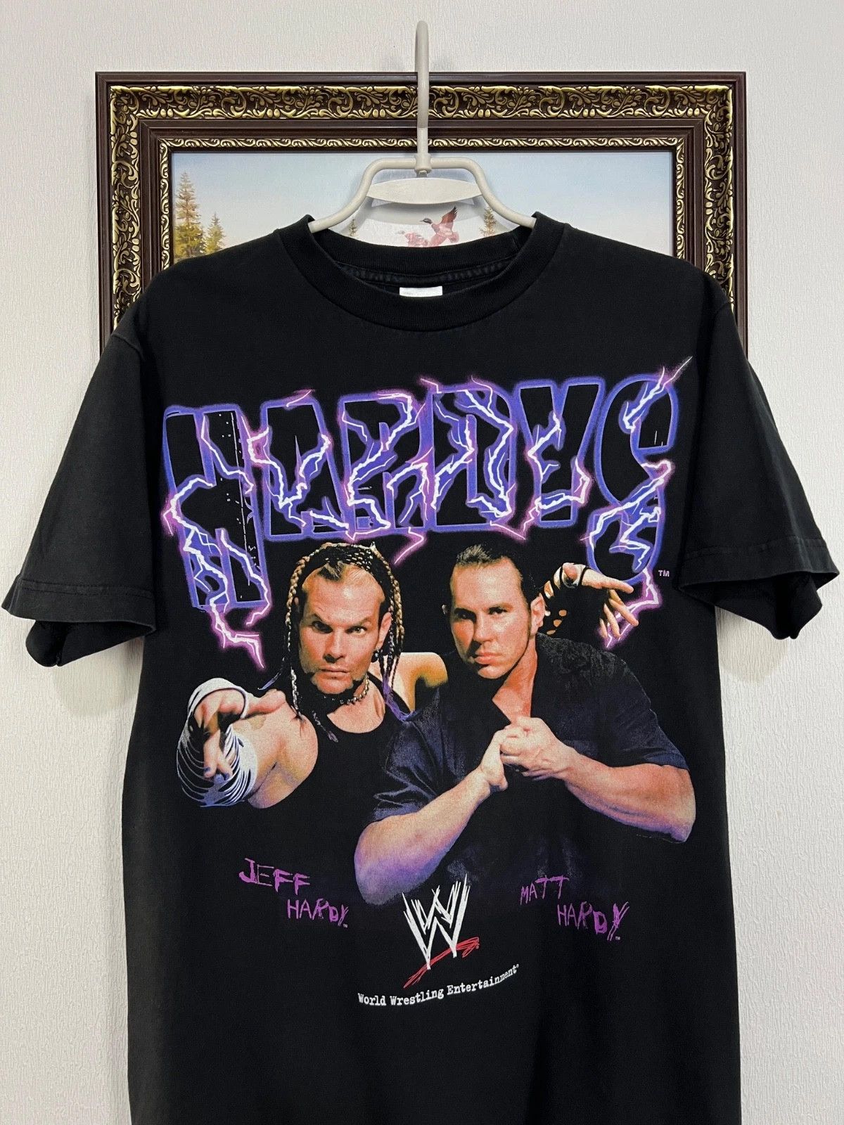 Vintage Vintage Hardys WWE Wrestling Shirt Jersey Tee WWF Rare Hype Size US M / EU 48-50 / 2 - 2 Thumbnail
