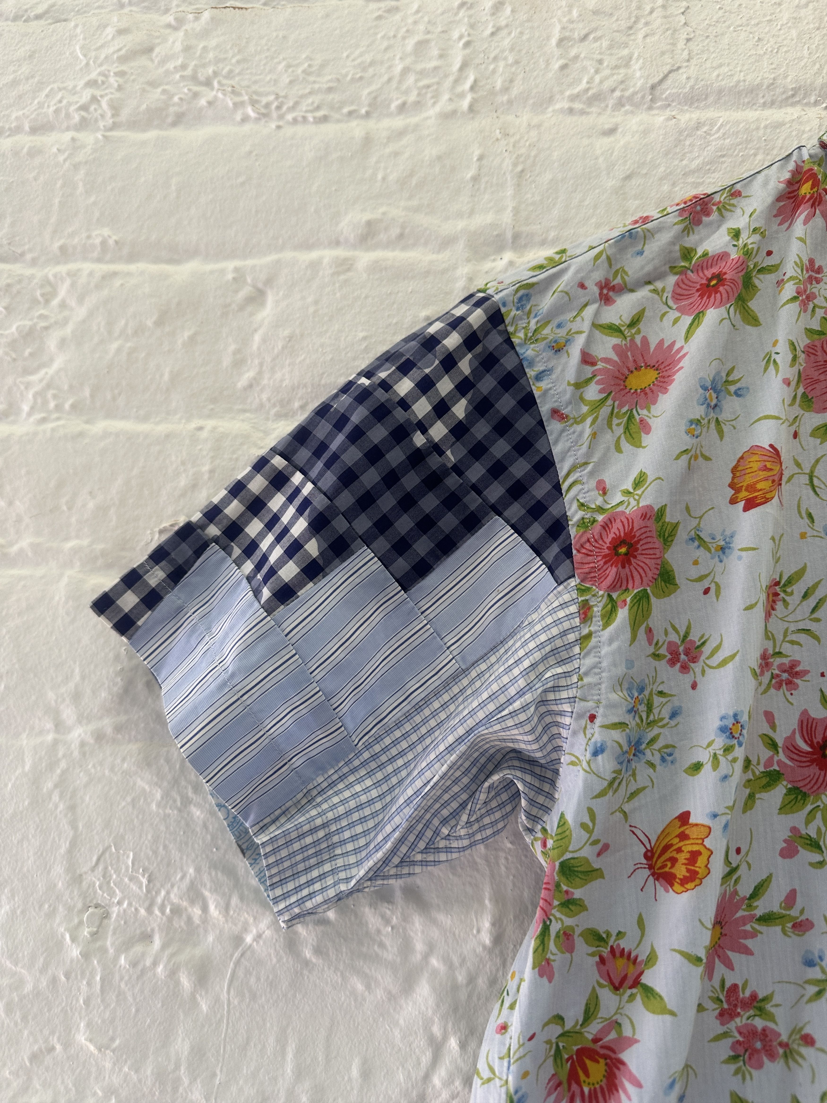 Comme des Garcons Comme des Garcons SHIRT Multi Media Short Sleeve Button Up Size US XS / EU 42 / 0 - 3 Thumbnail