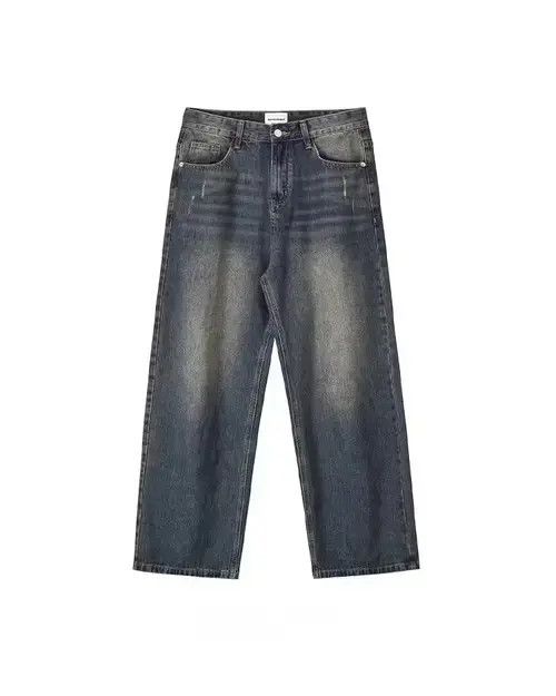 Jean Retro Washed Faded Jeans Size US 31 - 2 Thumbnail