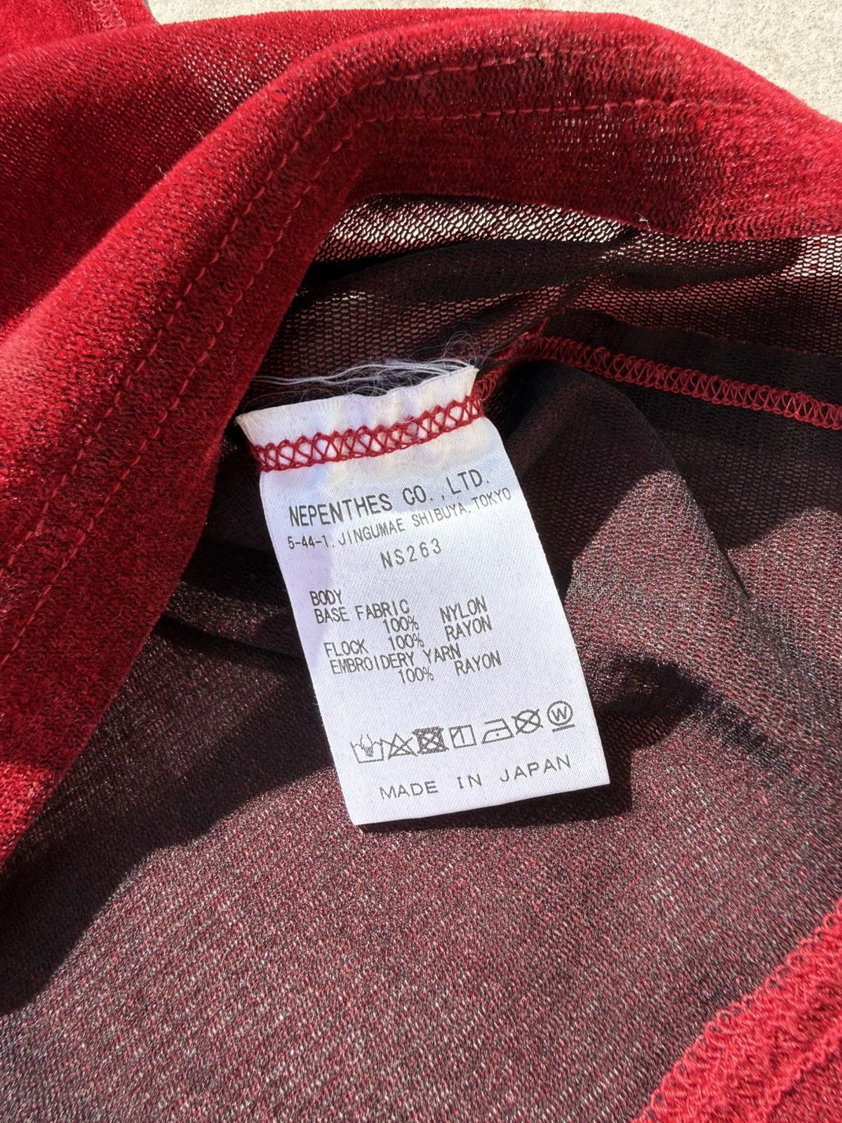 Needles Needles Red Velvet Cardigan Size US M / EU 48-50 / 2 - 6 Thumbnail